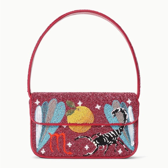 STAUD Handbags - TOMMY ZODIAC BEADED BAG SCORPIO